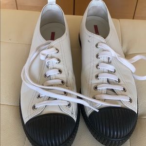 Prada white sneakers